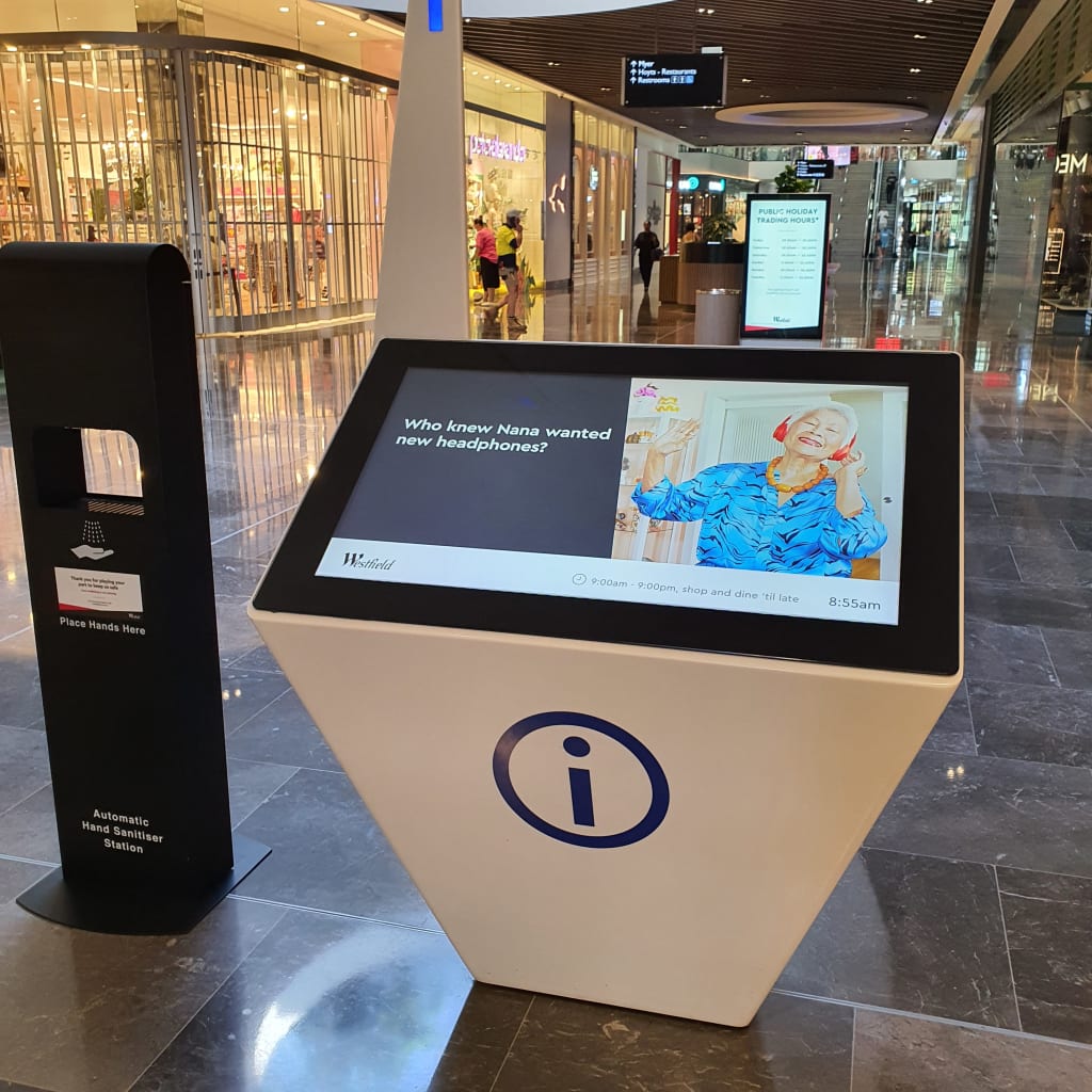 Interactive Touchscreen Displays For Rent