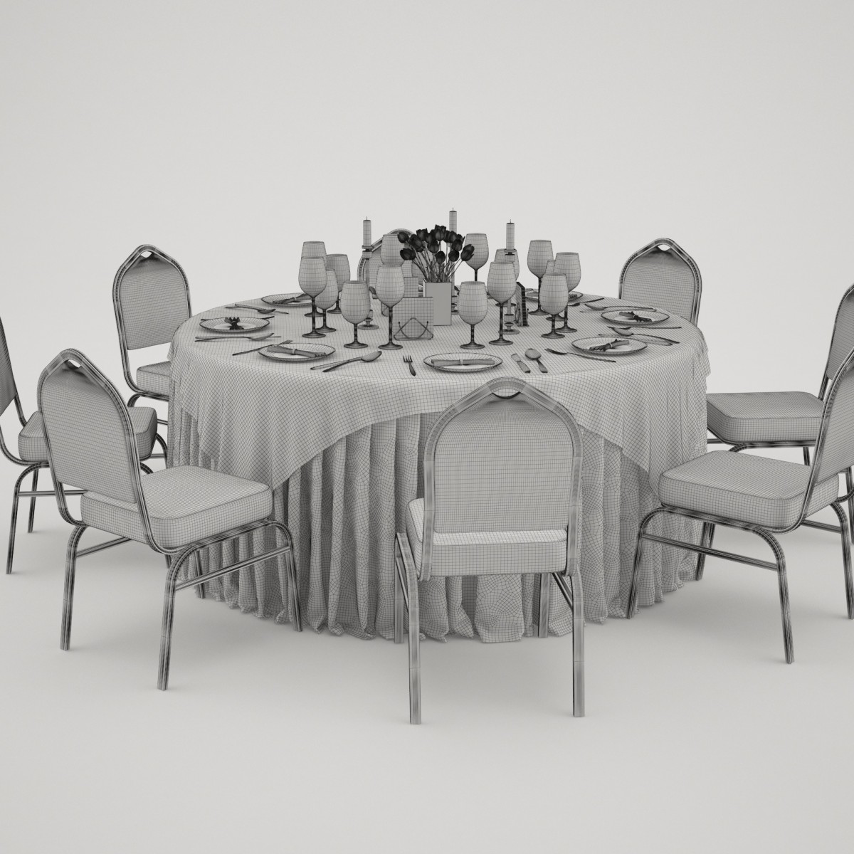 Portable Folding Banquet Table For Rent