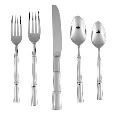 Stainless Steel Flatware Set For Rent