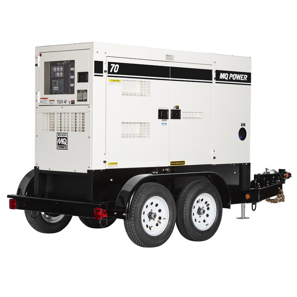 Genesis Sound Proof Generator For Rent Diesel 60KVA Commercial Use